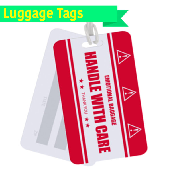 Luggage Tags Pixel Planet