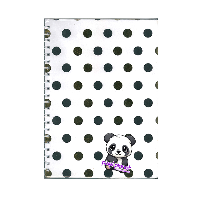 A4 Notepad Polka WJ20-80 - Pixel Planet