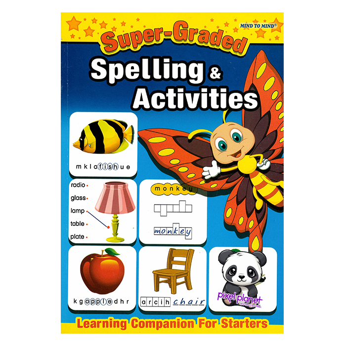 Super Graded Spelling Activites - Pixel Planet
