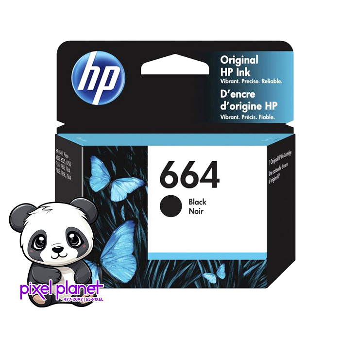 Hp 664 Ink Black - Pixel Planet