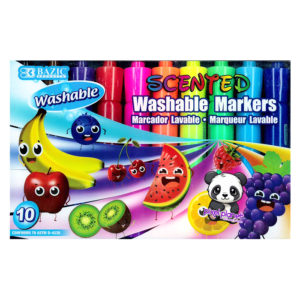 Bazic Washable Scented Markers 1286 - Image 1