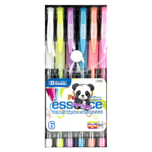 Pastel Gel Pens 6ct 17080 - Image 1