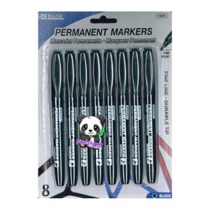 Permanent Markers 8pk 1295 - Image 1
