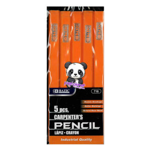 Carpenter's Pencil 5pk - Image 1