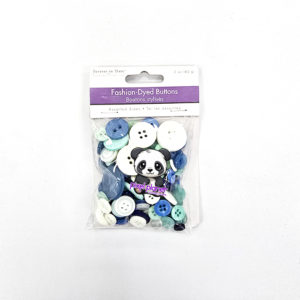 Button Embellishment Blue SE182BA - Image 1