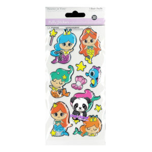 Puffy Stickers Mermaid - Image 1