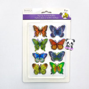 Pop Up Foil Butterfly SS744A - Image 1