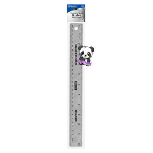 Bazic Stainless Steel Ruler - Image 1