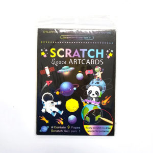 Scratch Space Art Cards - Image 1