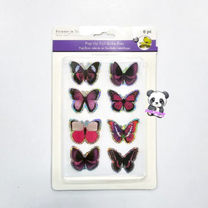 Pop Up Foil Butterfly SS744E - Image 1