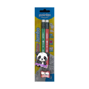 Pointer Jumbo 2pk pencil & Sharpener - Image 1