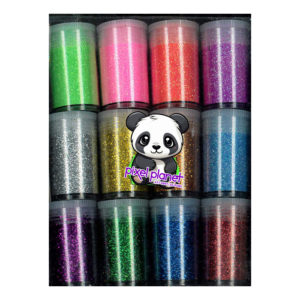 Glitter Mini Jars Asst. - Image 1