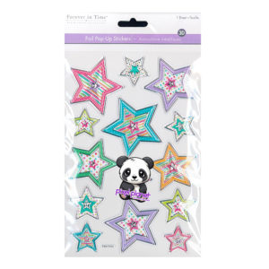 Pastel Puffy Stars