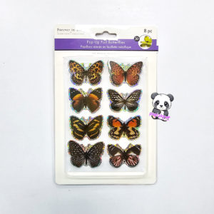 Pop Up Foil Butterfly SS744C - Image 1