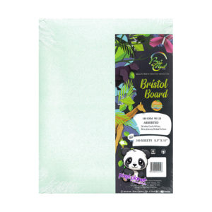 Pack of Bristol Boards letter size assorted colour