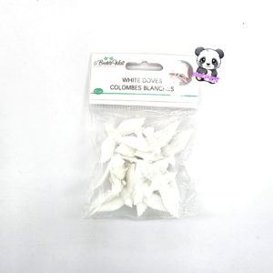 2“ White doves 12pk - Image 1