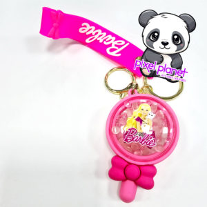 Circle Barbie Gems Keychain - Image 1