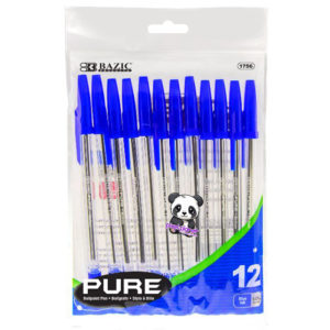 Bazic Blue Pens 1756 - Image 1