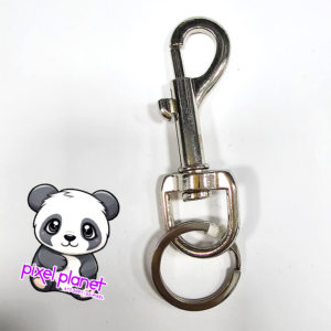 Heavy Metal Clip Keychain - Image 1