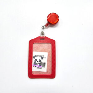 Multicolour ID Badge with Reel - Image 1