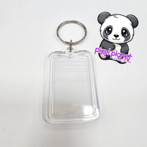 Round edge Acrylic Keychain - Image 1