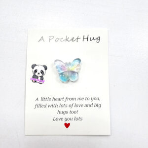 Pastel Butterfly Pocket Friend - Image 1