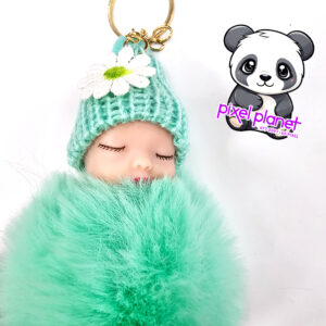 Cute Baby Fluffy Keychain
