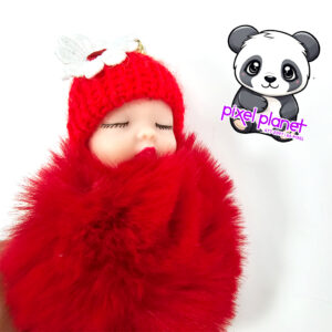 Cute Baby Fluffy Keychain - Image 7