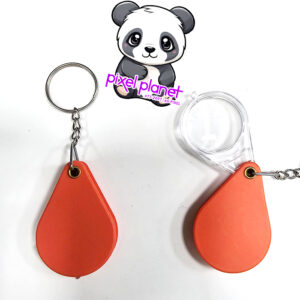 Magnifying Foldable Glass Keychain - Image 1