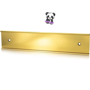 Desk Plate Holder & Insert - Image 3