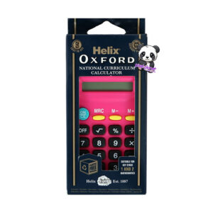 Oxford Mini Calculator Pink