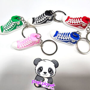Sneakers Rubber Keychain