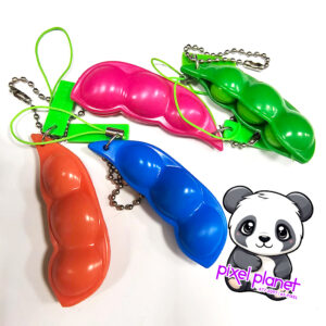 Fidget Peas in a pod keychain