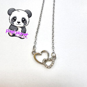 Double Heart Mini Heart Pendant