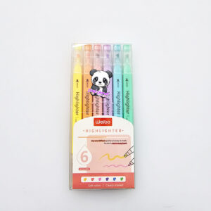 Double tip Pastel Highlighter Weibo