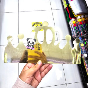 Paper crown gold