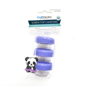 Screw top Canisters (Purple)
