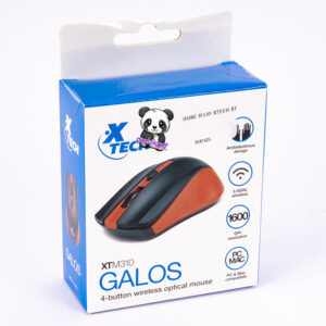X tech Galos Mouse Red
