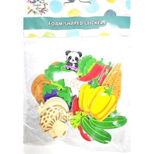 Foam Shape Vegetable Stickers - Image 1