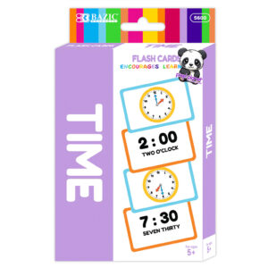 Bazic Time Flash Cards