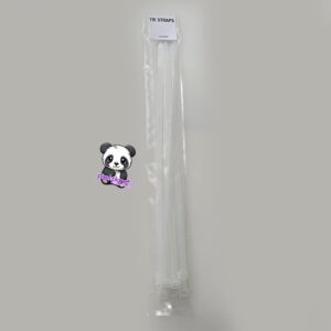 Big Tie Straps White