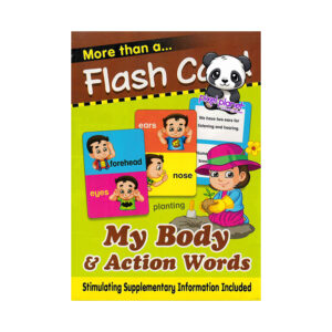 Flash Cards My Body & Action Words up*