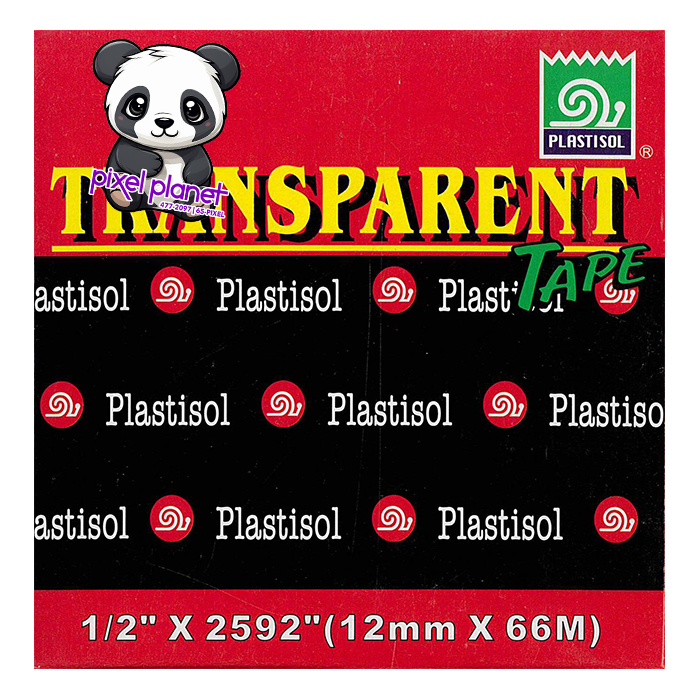 Plastisol Transparent Tape Big up*