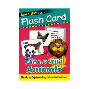 Flash Cards Farm & Wild Animals up*